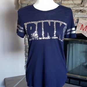 Victoria’s Secret Pink Sequinned T-Shirt